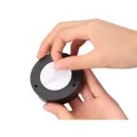 Ασύρματο LED φωτιστικό ντουλαπιού αφής με 3 LED σε μαύρο χρώμα για χρήση σε κουζίνα ή ντουλάπα