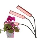 LED λάμπα καλλιέργειας φυτών USB με 3 ρυθμιζόμενα πάνελ και χρονοδιακόπτη