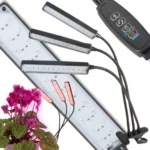 LED λάμπα καλλιέργειας φυτών USB με 3 ρυθμιζόμενα πάνελ και χρονοδιακόπτη