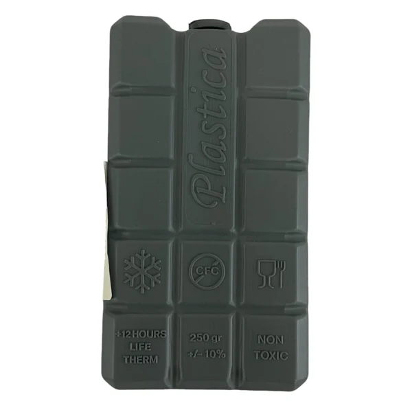 Παγοκύστη gel 250gr γκρι – ιδανική για ψύξη lunchbox, φαρμάκων & μικρών τσαντών φαγητού έως 6 ώρες