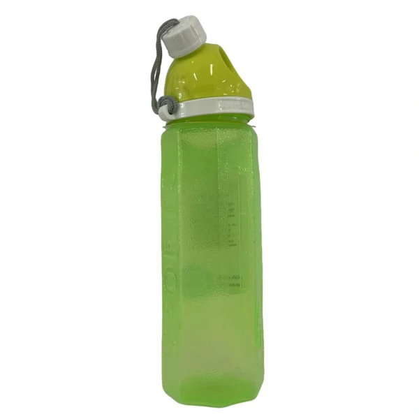Παγούρι νερού 700ml πράσινο με καπάκι ασφαλείας & χερούλι μεταφοράς, ιδανικό για άθληση & καθημερινή χρήση