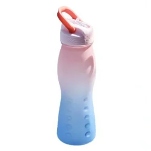 Πολύχρωμο παγούρι νερού 750ml, BPA Free, με καπάκι ασφαλείας & χερούλι μεταφοράς – ιδανικό για κάθε μέρα