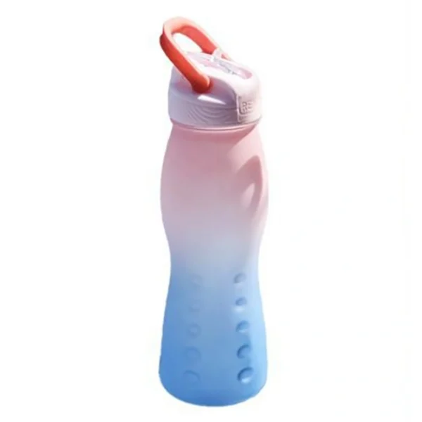 Πολύχρωμο παγούρι νερού 750ml, BPA Free, με καπάκι ασφαλείας & χερούλι μεταφοράς – ιδανικό για κάθε μέρα