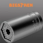 Πολυκαρυδάκι HEX 7-19mm από χάλυβα CR-V με αντάπτορα για κατσαβίδι ή τρυπάνι  κατάλληλο για βίδες διαφόρων σχημάτων