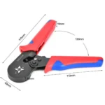Πρέσα ακροδεκτών καλωδίων 0.25-10mm² με εργονομική αντιολισθητική λαβή και αυτόματη επιστροφή
