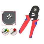 Πρέσα ακροδεκτών καλωδίων 0.25-10mm² με εργονομική αντιολισθητική λαβή και αυτόματη επιστροφή