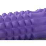 Ρόλερ μασάζ πλάτης και ποδιών μωβ 32x13cm EVA για αποκατάσταση και ενδυνάμωση