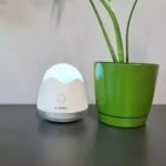Ruhhy αποχνουδωτής 2 σε 1  λευκός  με λάμπα LED  6 λεπίδες & USB φόρτιση  επαναφορτιζόμενος 800mAh