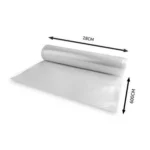 Ruhhy σαγρέ σακούλες vacuum σε ρολό 28x600cm  διάφανες  ανθεκτικές  για τρόφιμα & επαγγελματική χρήση