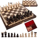 Ξύλινο σετ σκακιού Ruhhy 31x31cm από οξιά