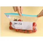 Σακουλάκια τροφίμων zip-lock 1200ml σε σετ 15 τεμαχίων – επαναχρησιμοποιούμενα και αεροστεγή