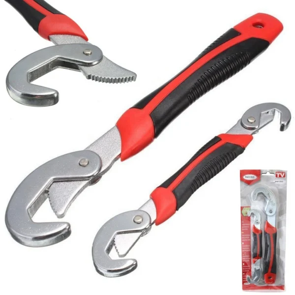 Σετ 2 γαντζόκλειδα Snap n Grip 9-32mm AG476A σε χρήση