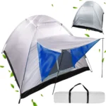 Σκηνή camping 4 ατόμων τύπου Igloo αδιάβροχη με κουνουπιέρα