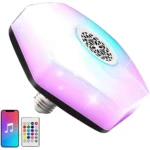 Smart Λάμπα LED E27 RGBW με ενσωματωμένο ηχείο και ασύρματο τηλεχειριστήριο