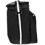 Θερμική τσάντα picnic μαύρη 35x23x35 cm από 600D Oxford με θήκη μπουκαλιού