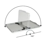 Πτυσσόμενο τραπέζι camping 61.5x40x26.5cm σε μορφή βαλιτσάκι