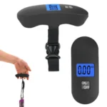 Ηλεκτρονική ζυγαριά βαλίτσας έως 40kg με LCD οθόνη και ιμάντα ανάρτησης