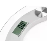 Ηλεκτρονική γυάλινη ζυγαριά μπάνιου 180kg με LCD οθόνη και αυτόματη απενεργοποίηση