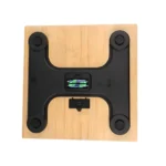 Ηλεκτρονική ζυγαριά μπάνιου bamboo 180kg με LCD οθόνη και θερμόμετρο