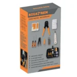 Tester καλωδίων δικτύου Bigstreen Kit με πρέσα RJ45