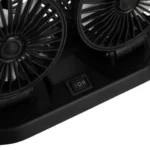 Διπλός Ανεμιστήρας Αυτοκινήτου Xtrobb 12V με δύο περιστρεφόμενες κεφαλές