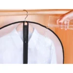 Κάλυμμα ρούχων / Θήκη κοστουμιού 60x100cm από ύφασμα PEVA με φερμουάρ και οπή για κρεμάστρα