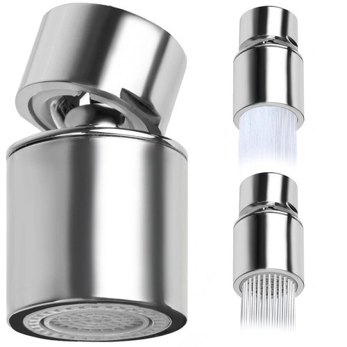 Προέκταση βρύσης διπλής λειτουργίας RUHHY ECO AERATOR χρωμέ