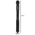 Μαύρο δυναμόκλειδο Bigstren 1/4" με ροπή 2-24 Nm μέσα στην προστατευτική θήκη του.
