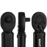Μαύρο δυναμόκλειδο Bigstren 1/4" με ροπή 2-24 Nm μέσα στην προστατευτική θήκη του.