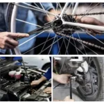 Μαύρο δυναμόκλειδο Bigstren 1/4" με ροπή 2-24 Nm μέσα στην προστατευτική θήκη του.