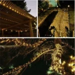 Gardlov Γιρλάντα Φωτισμού Εξωτερικού Χώρου 15m με 150 Solar LED θερμού λευκού φωτός και ηλιακό πάνελ