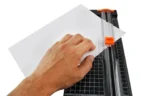 Κοπτικό χαρτιού Guillotine A3 38x14.7 cm με χάρακα και γωνιόμετρο – ασφαλές και ακριβές εργαλείο κοπής