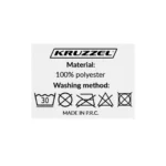 Kruzzel Αδιάβροχη παιδική ποδιά ζωγραφικής και κουζίνας για παιδιά 4-6 ετών με πολύχρωμο σχέδιο