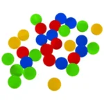Παιχνίδι κατασκευών Kruzzel 3D Ball Race / Ball Slide με συναρμολογημένη πίστα και μπάλες σε διάφορα χρώματα.