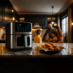 Φριτέζα αέρος Ruhhy Air Fryer XXL 8L σε μαύρο χρώμα