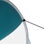 Σκίαστρο παραλίας Trizand Pop Up τιρκουάζ 190x120x90cm με κουνουπιέρες στην άμμο