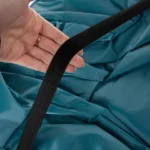 Σκίαστρο παραλίας Trizand Pop Up τιρκουάζ 190x120x90cm με κουνουπιέρες στην άμμο