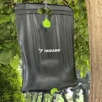 Trizand Ηλιακή ντουζιέρα camping 20 λίτρων με σωλήνα και κεφαλή ντους