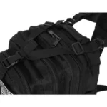 Unisex Αδιάβροχο Σακίδιο Πλάτης Ταξιδίου XL 26L σε μαύρο χρώμα με πλαϊνή όψη