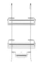 Επιτοίχια Ραφιέρα Μπάνιου Μεταλλική HANGING SHOWER SHELF με 3 ράφια