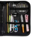 Σετ Ραπτικής 129 τεμαχίων SEWING KIT σε μαύρη θήκη για επιδιορθώσεις ρούχων
