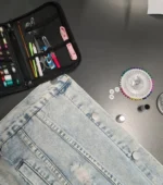 Σετ Ραπτικής 129 τεμαχίων SEWING KIT σε μαύρη θήκη για επιδιορθώσεις ρούχων