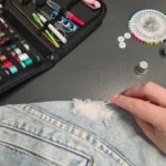 Σετ Ραπτικής 129 τεμαχίων SEWING KIT σε μαύρη θήκη για επιδιορθώσεις ρούχων