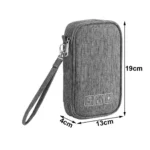 Γκρι travel organiser για καλώδια