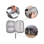 Γκρι travel organiser για καλώδια