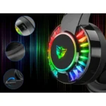 Gaming Ακουστικά 7.1 Surround Sound RGB Ενσύρματα LED με Μικρόφωνο