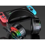 Gaming Ακουστικά 7.1 Surround Sound RGB Ενσύρματα LED με Μικρόφωνο