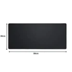 Gaming Mouse Pad XL 80x30 cm Αντιολισθητικό Μαύρο για πληκτρολόγιο και ποντίκι