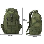 Χακί σακίδιο πλάτης tactical 30L με σύστημα MOLLE